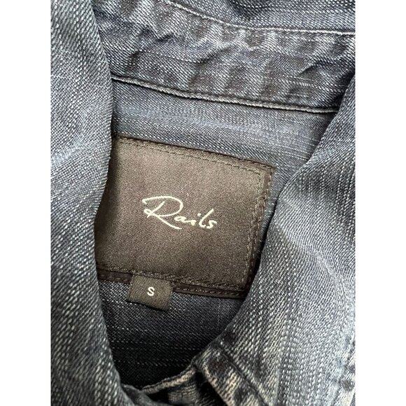 Rails Ingrid Denim Shirt in Blue - Picture 5 of 5